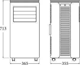 Кондиционер Zanussi Sonata ZACM-09 SN/N1 белый