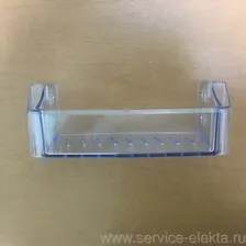 21001438 Полка малая на дверь холодильника ZANUSSI ZRB334SO, Candy CCM 360 SL