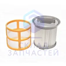Фильтр HEPA с фильтром-сеткой к пылесосу для Zanussi ZANS750
